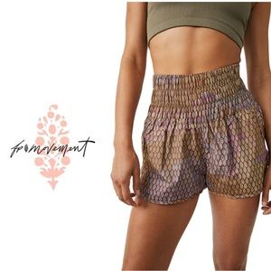 Fp Movement The Way home shorts - Move Buti print